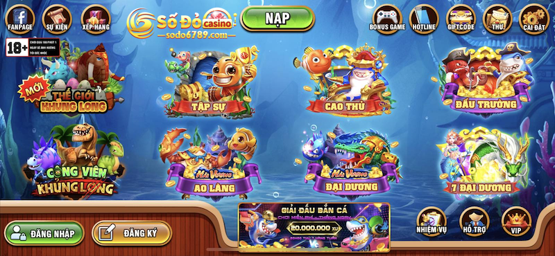 Cổng game bắn cá 