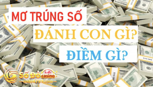 mơ thấy trúng số